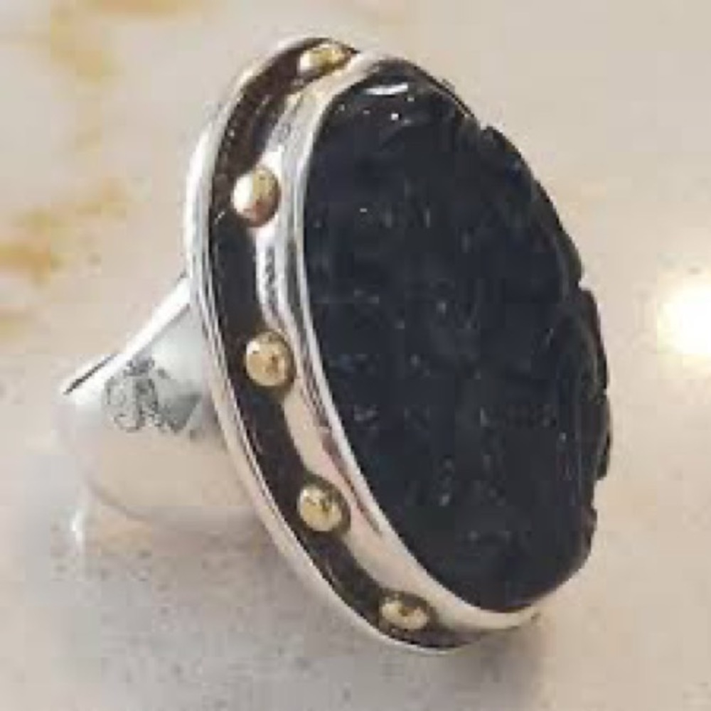 Silpada Into The Night Ring R3362 Size 6 - Picture 11 of 12